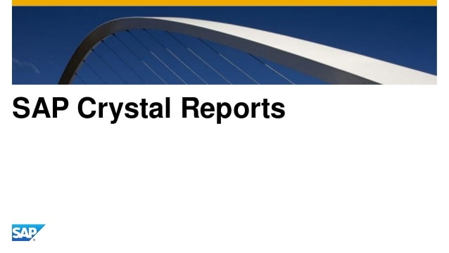 sap crystal reports runtime engine for .net